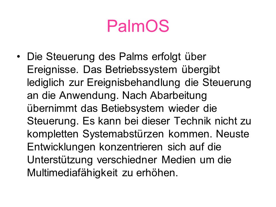PalmOS