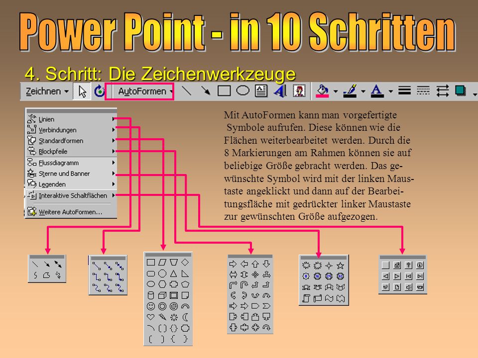 Power Point - in 10 Schritten