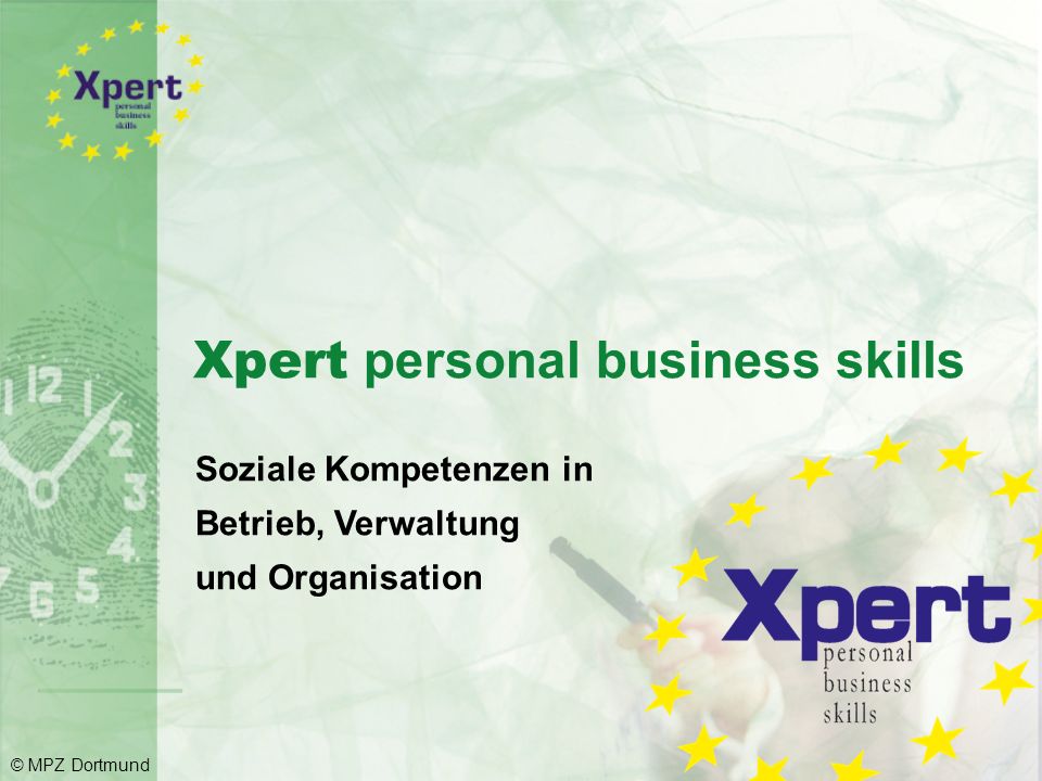 Xpert personal business skills
