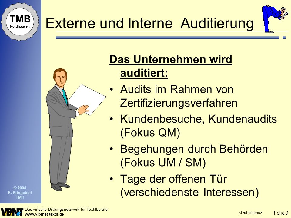 Externe und Interne Auditierung