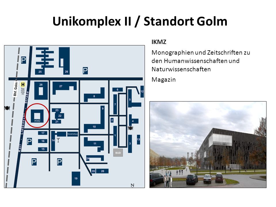 Unikomplex II / Standort Golm