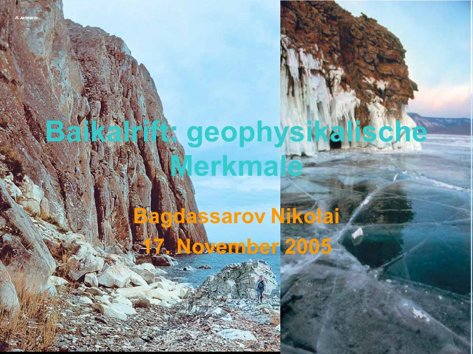 Baikalrift: geophysikalische Merkmale