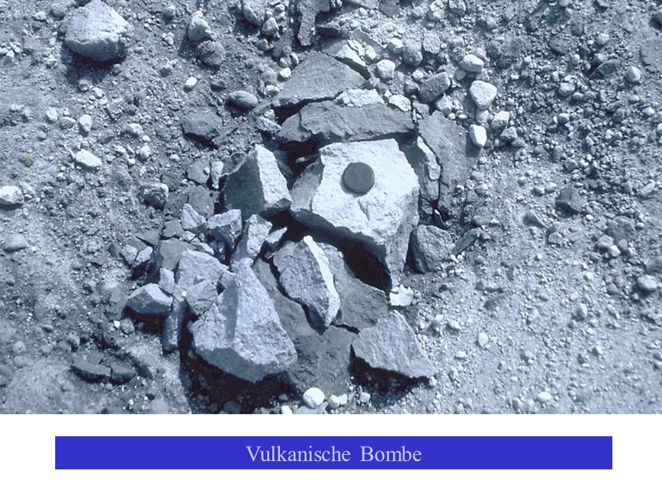 Vulkanische Bombe