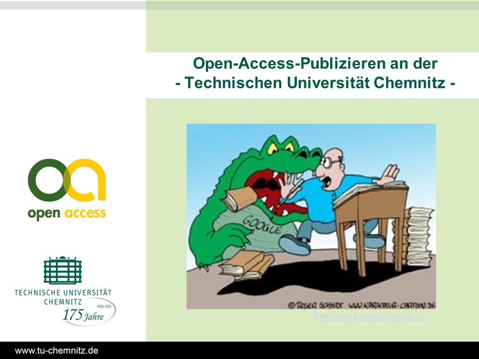 Open-Access-Publizieren an der - Technischen Universität Chemnitz -