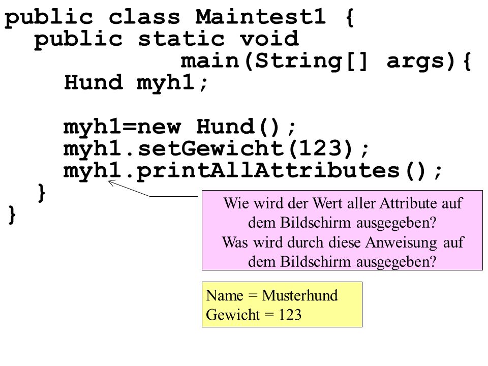 public class Maintest1 { public static void main(String[] args){