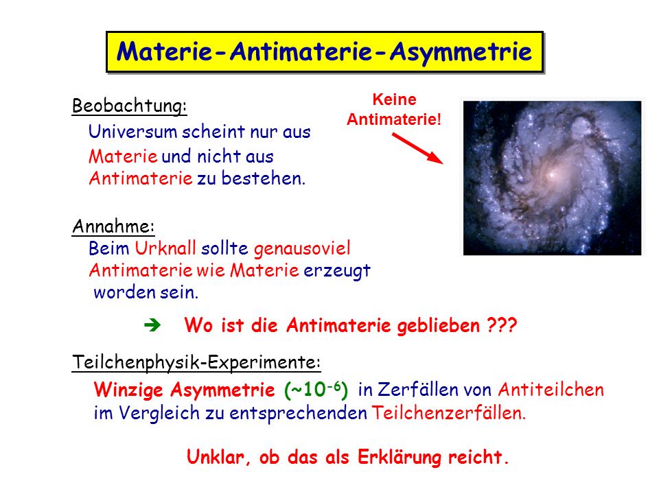Materie-Antimaterie-Asymmetrie