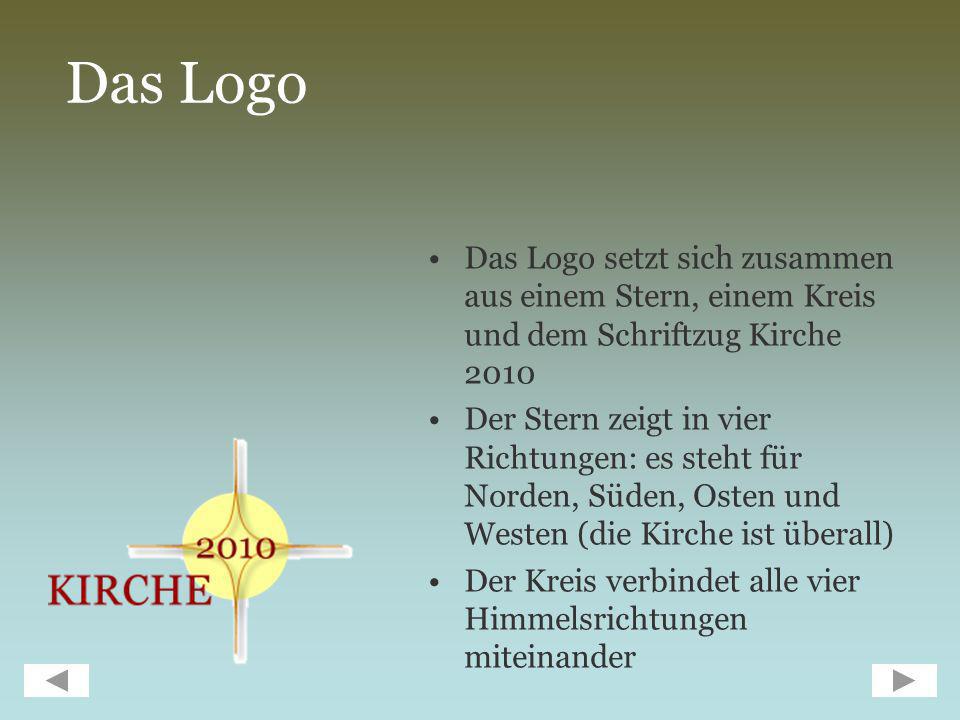 Das Logo Das Logo setzt sich zusammen aus einem Stern, einem Kreis und dem Schriftzug Kirche
