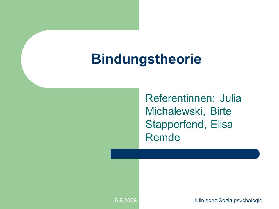 Referentinnen: Julia Michalewski, Birte Stapperfend, Elisa Remde