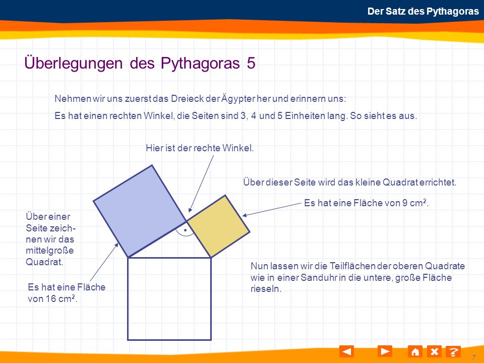 Überlegungen des Pythagoras 5