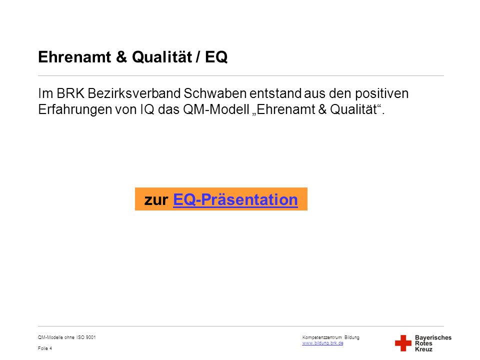 Ehrenamt & Qualität / EQ