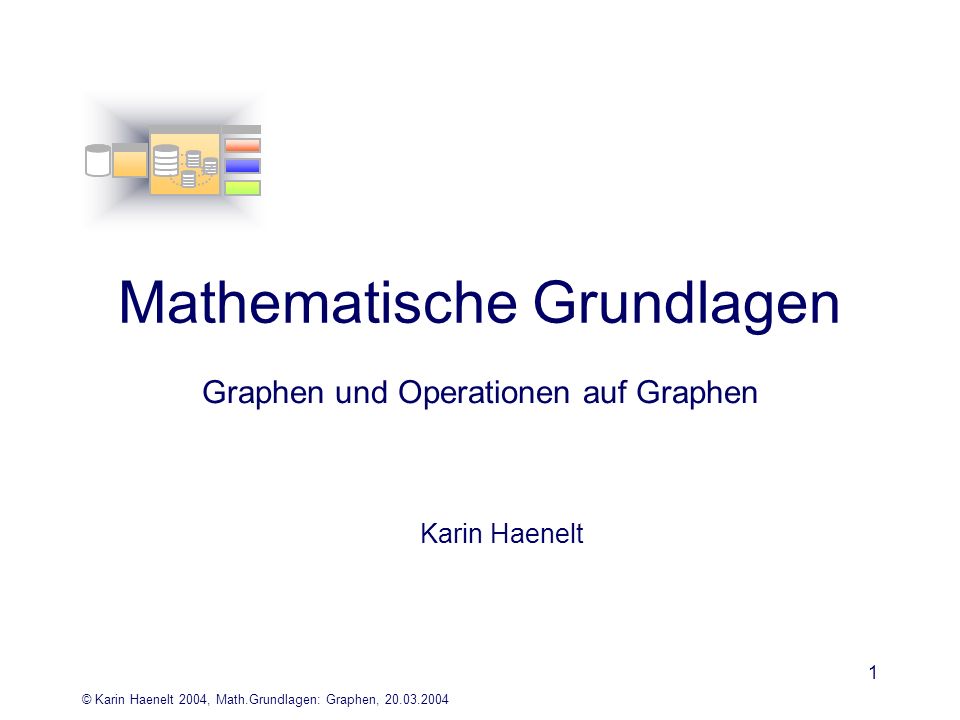 Mathematische Grundlagen