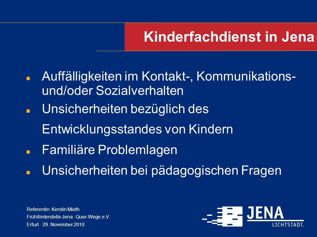 Kinderfachdienst in Jena