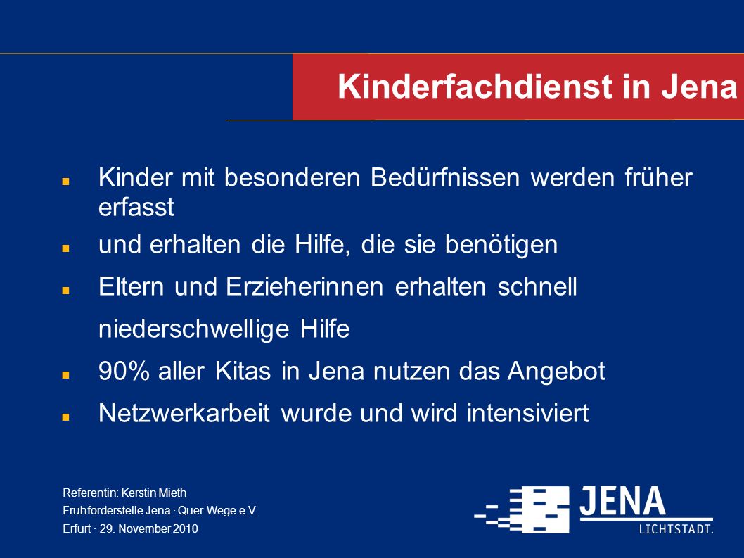 Kinderfachdienst in Jena
