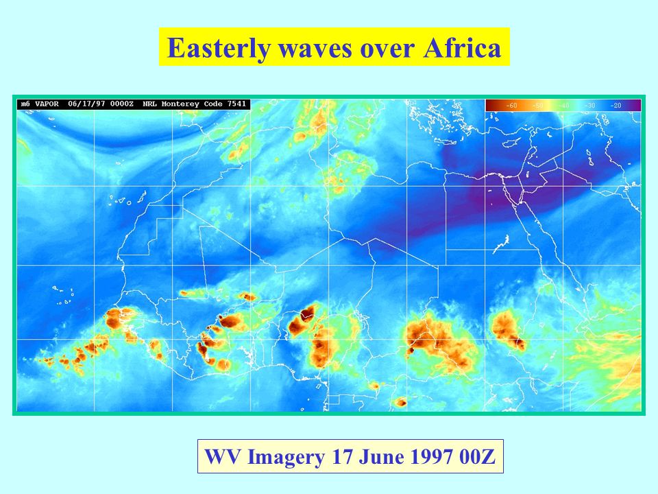 Easterly waves over Africa