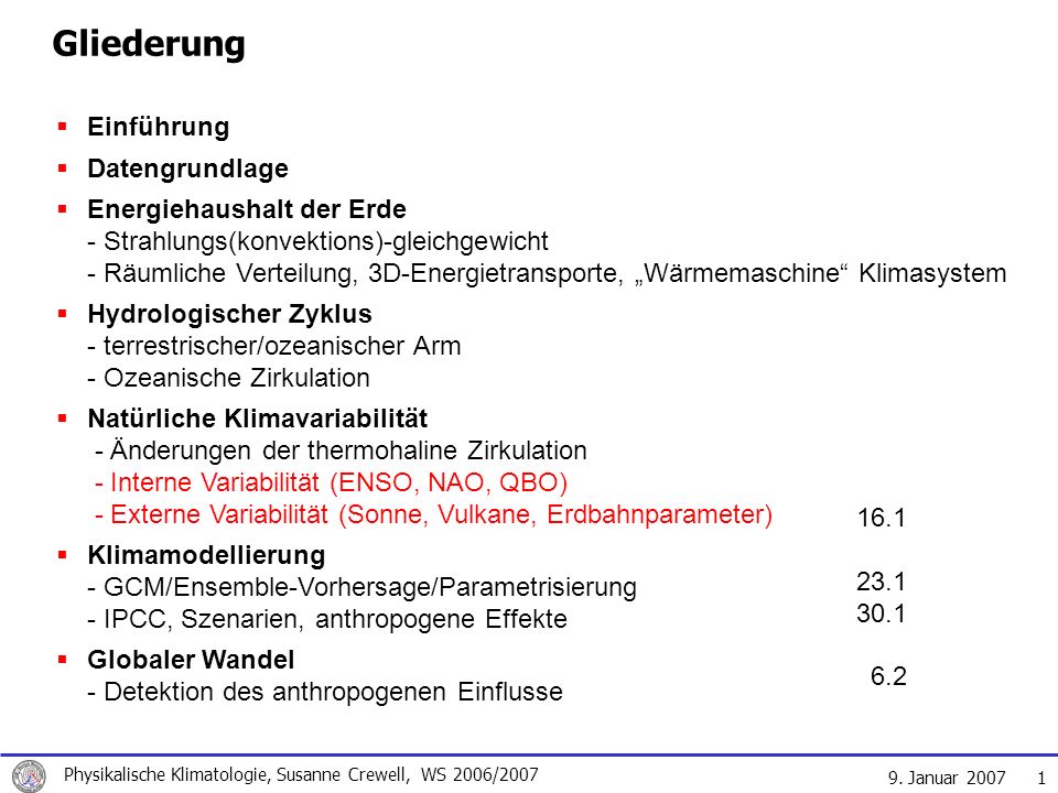 Gliederung Einführung Datengrundlage