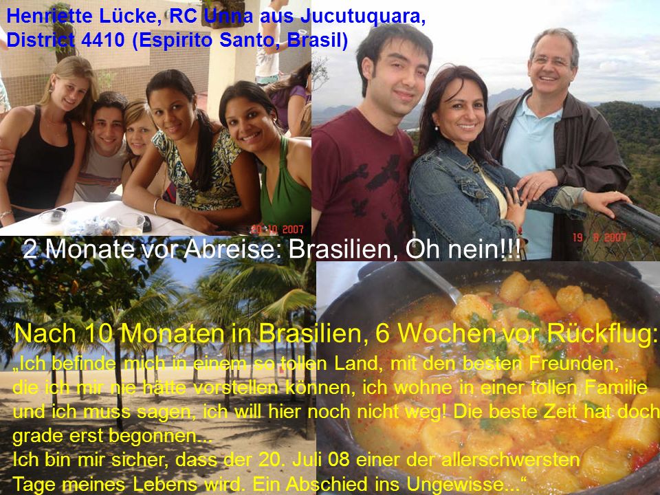 2 Monate vor Abreise: Brasilien, Oh nein!!!