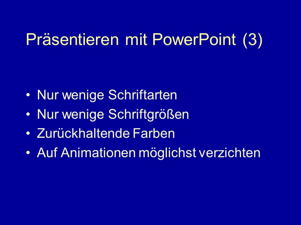 Präsentieren mit PowerPoint (3)