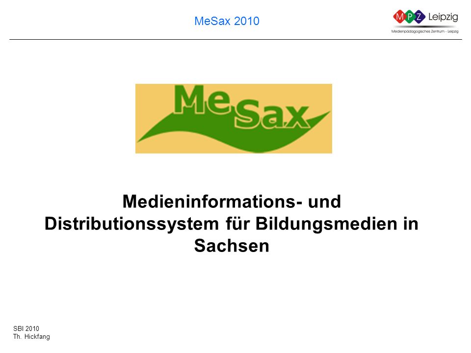 Medieninformations- und Distributionssystem für Bildungsmedien in Sachsen