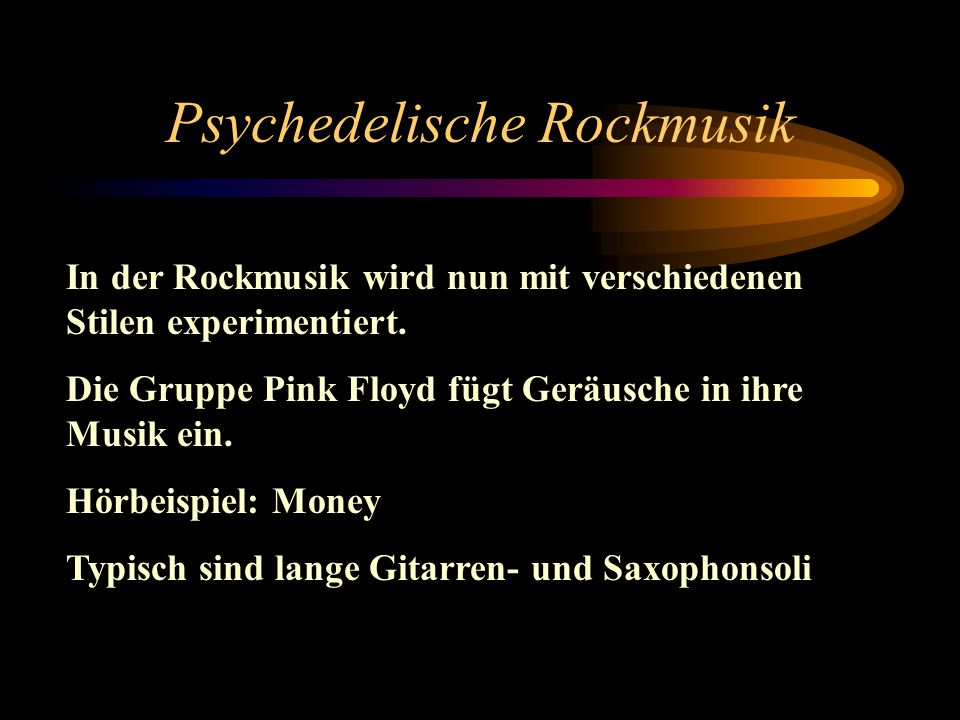 Psychedelische Rockmusik