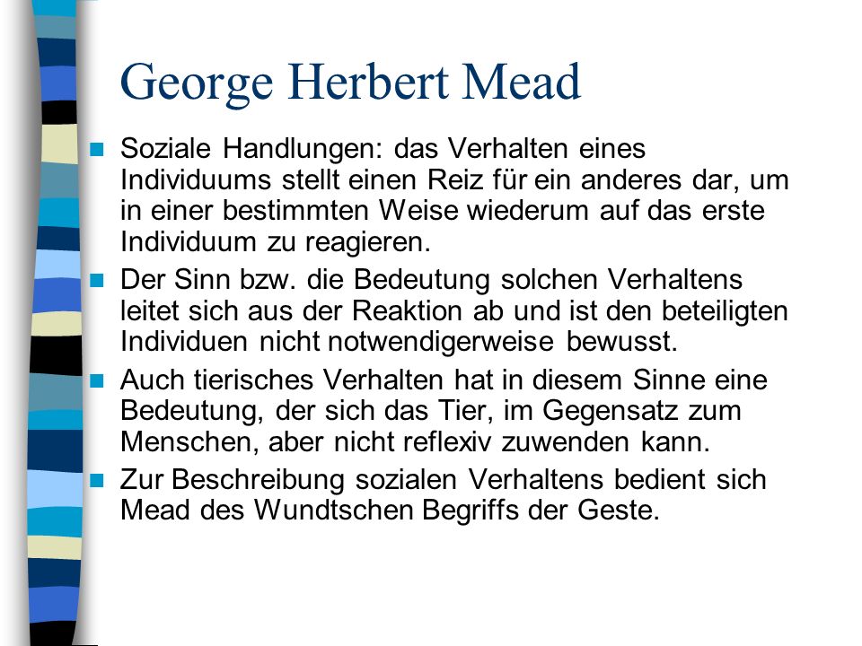 George Herbert Mead