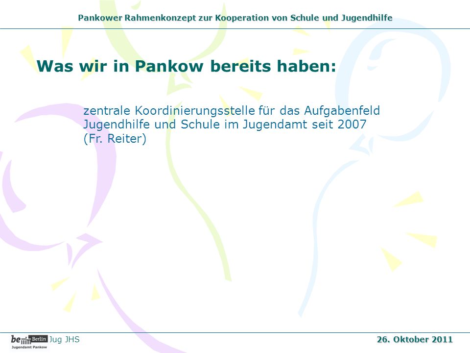 Pankower Rahmenkonzept zur Kooperation von Schule und Jugendhilfe