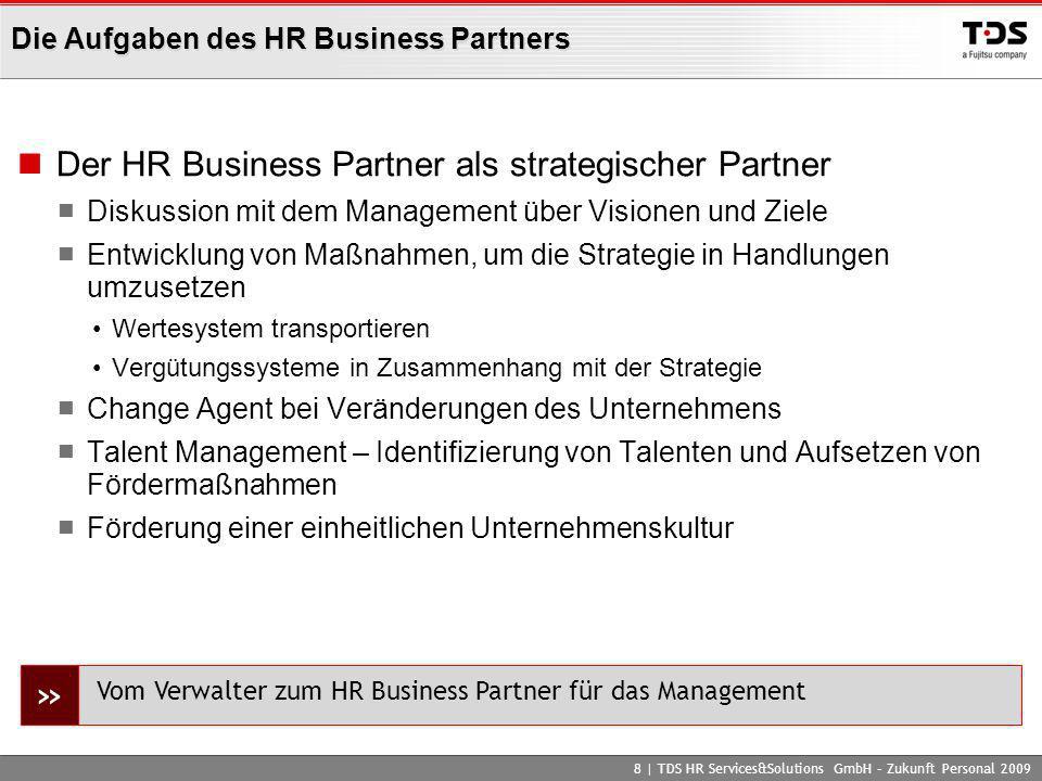 Die Aufgaben des HR Business Partners