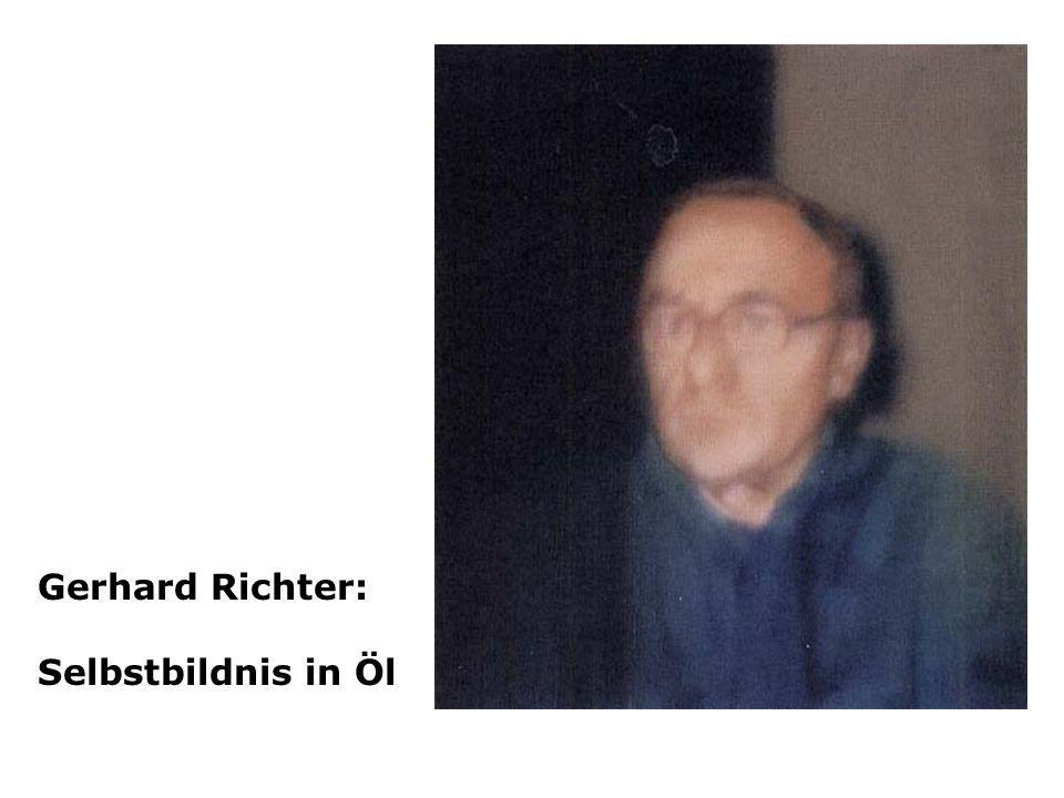 Gerhard Richter: Selbstbildnis in Öl