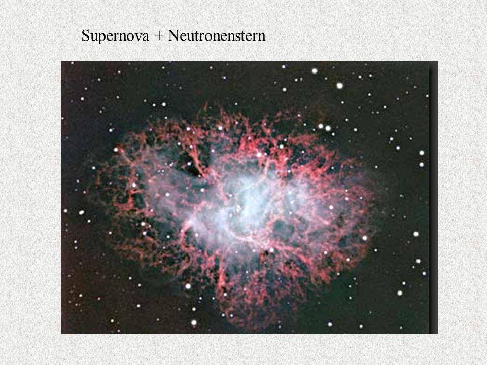 Supernova + Neutronenstern