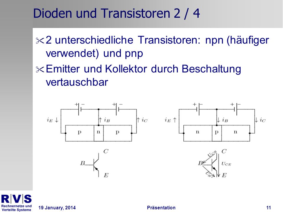 Dioden und Transistoren 2 / 4