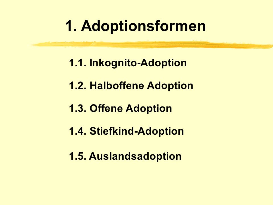 Adoption kennenlernen