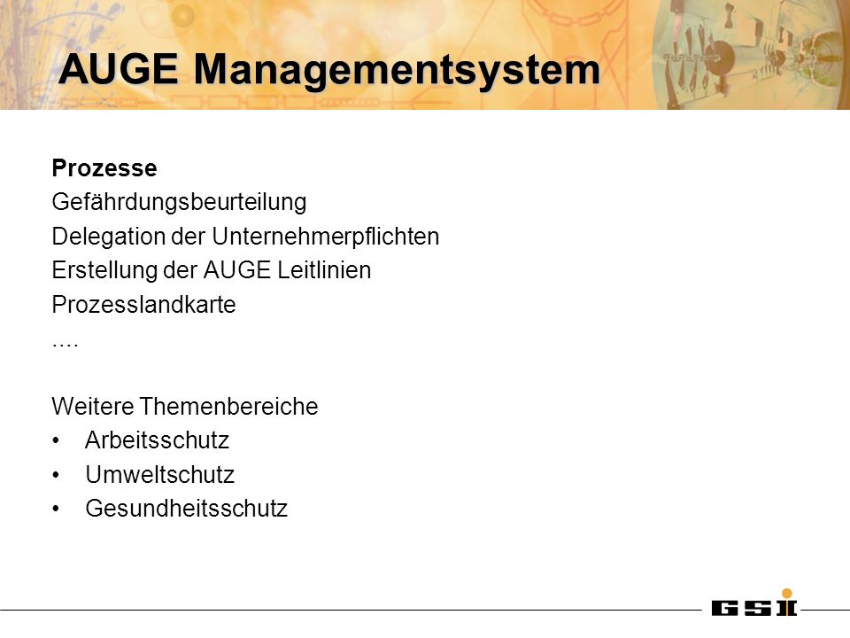AUGE Managementsystem