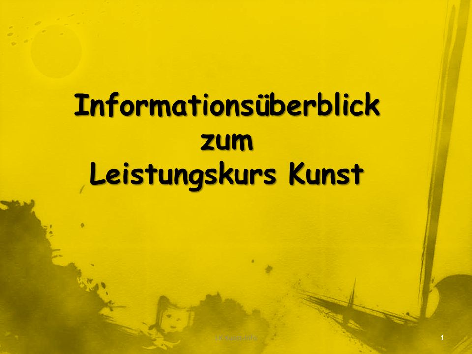 Informationsüberblick
