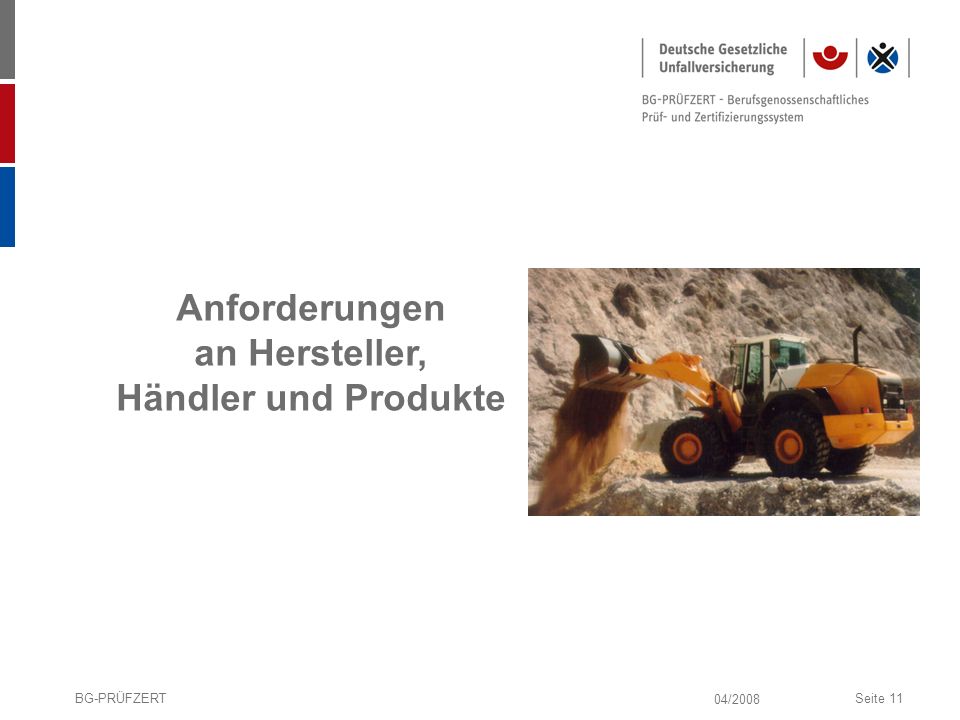 Anforderungen an Hersteller, Händler und Produkte