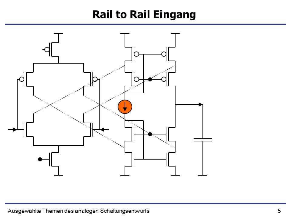 Rail to Rail Eingang Ausgewählte Themen des analogen Schaltungsentwurfs