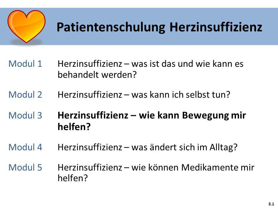 Patientenschulung Herzinsuffizienz