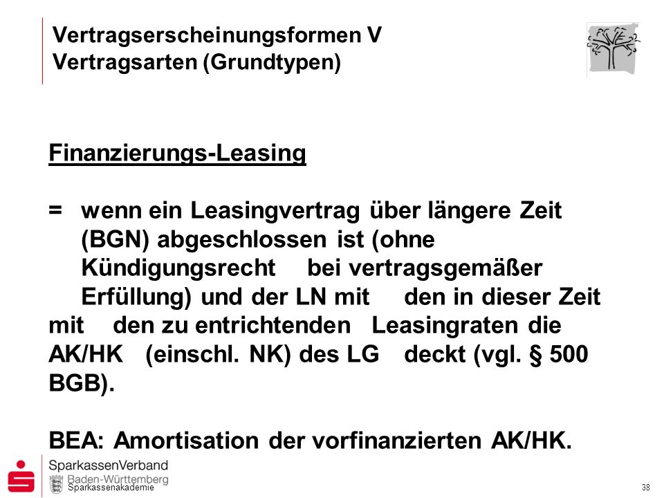 Vertragserscheinungsformen V Vertragsarten (Grundtypen)