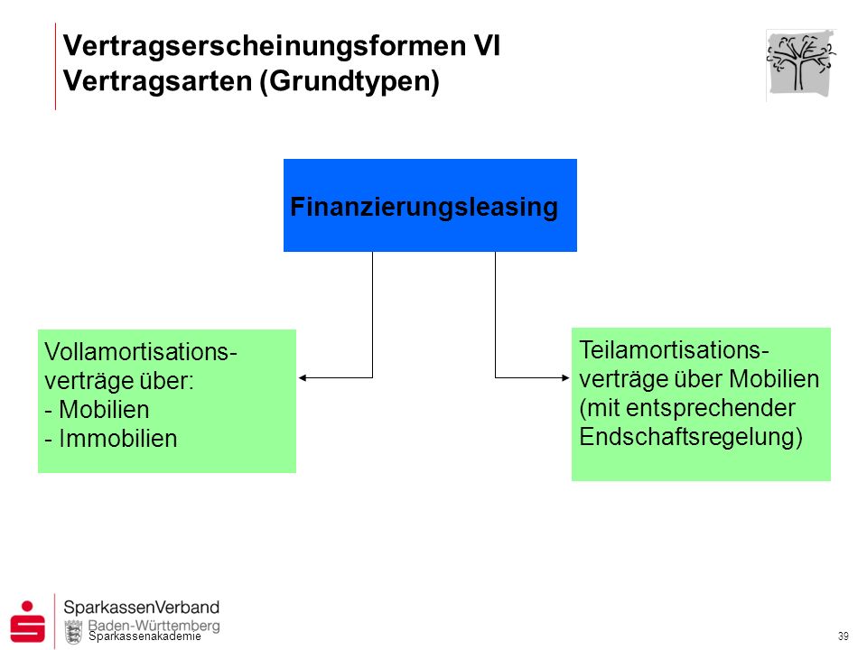Vertragserscheinungsformen VI Vertragsarten (Grundtypen)
