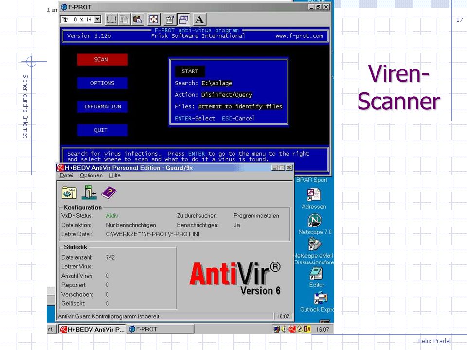 Viren-Scanner Sicher durchs Internet