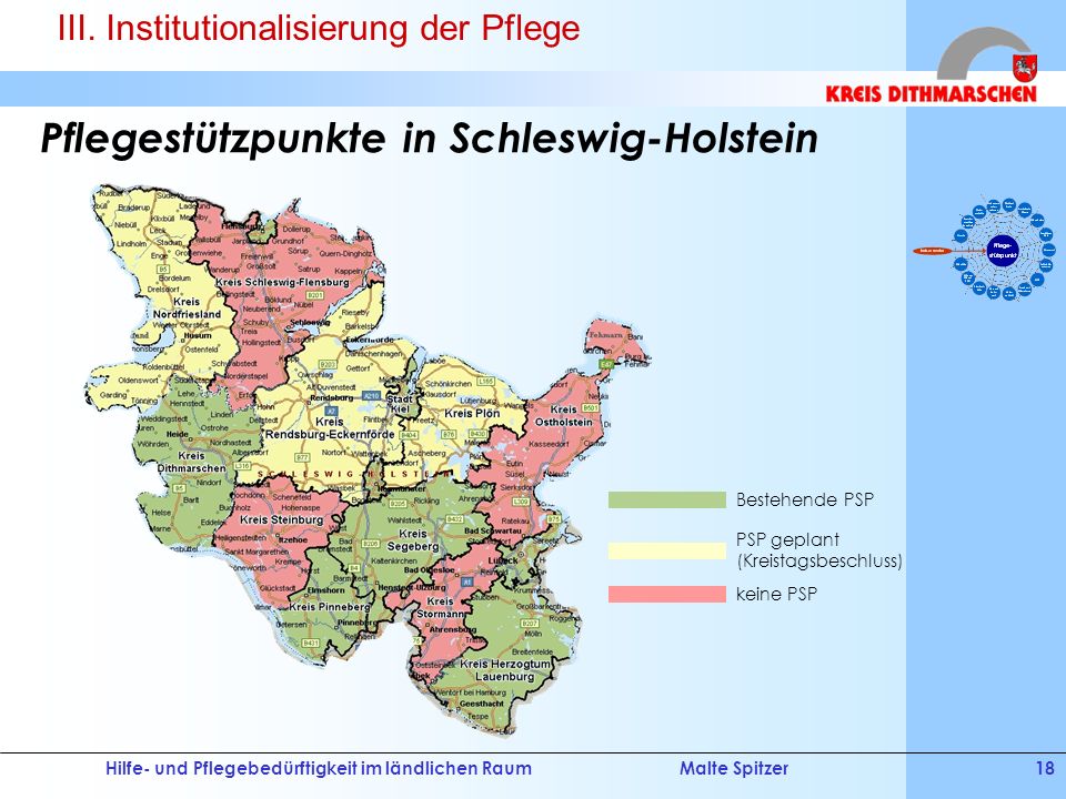 Pflegestützpunkte in Schleswig-Holstein