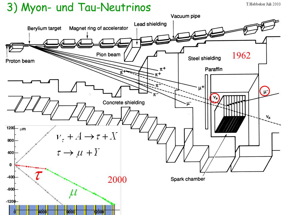 3) Myon- und Tau-Neutrinos