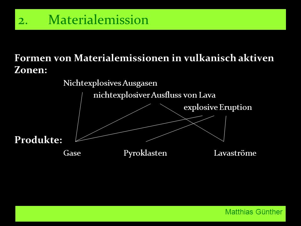 2. Materialemission