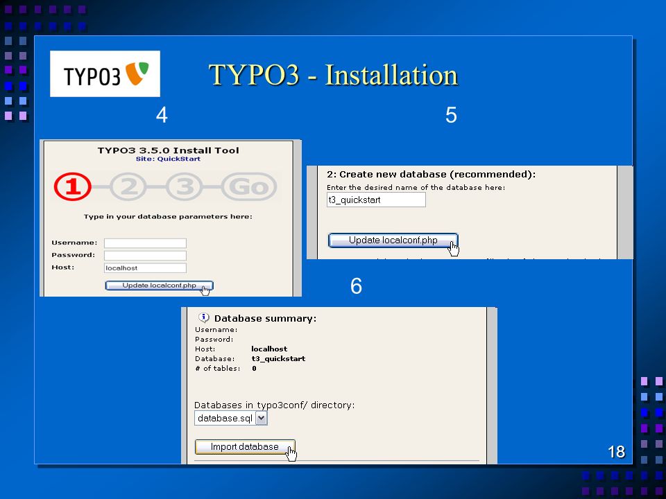 TYPO3 - Installation