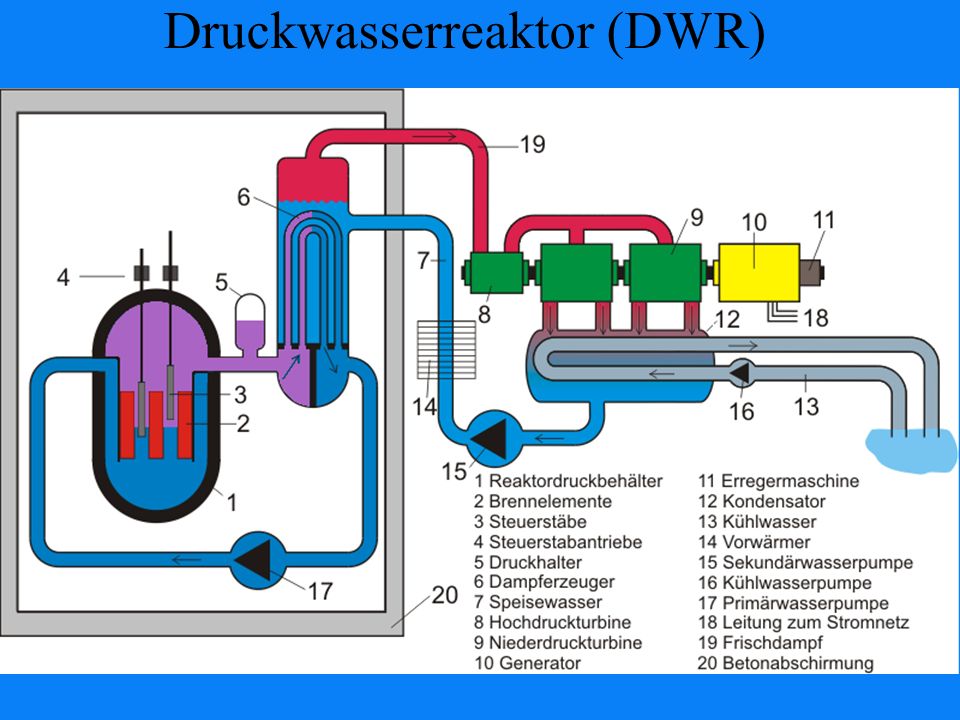 Druckwasserreaktor (DWR)