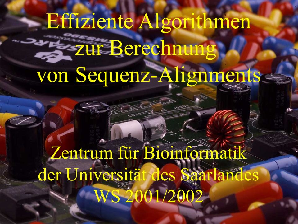 Effiziente Algorithmen zur Berechnung von Sequenz-Alignments