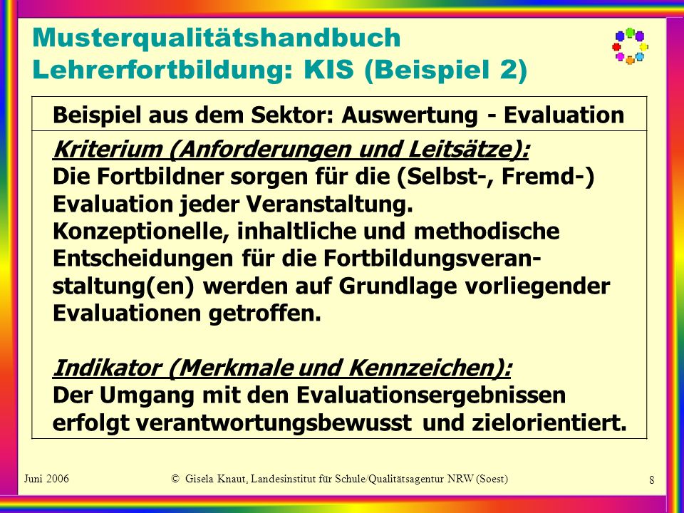 © Gisela Knaut, Landesinstitut für Schule/Qualitätsagentur NRW (Soest)
