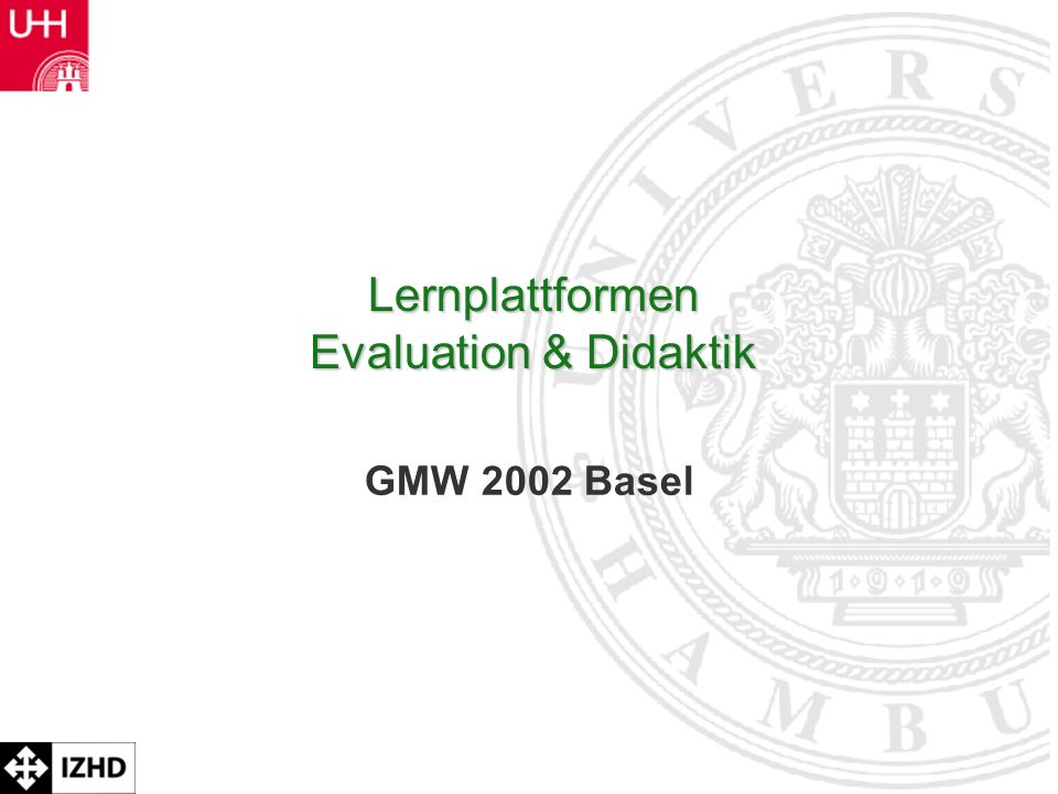 Lernplattformen Evaluation & Didaktik