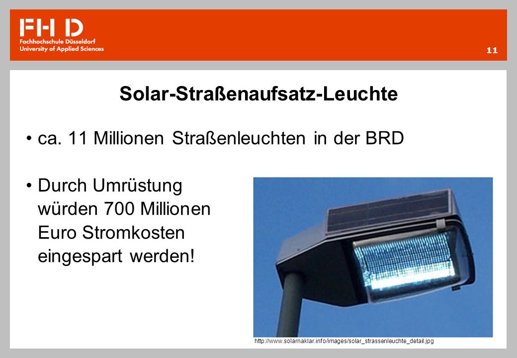 Solar-Straßenaufsatz-Leuchte