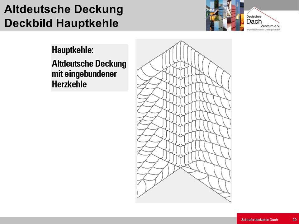 Altdeutsche Deckung Deckbild Hauptkehle