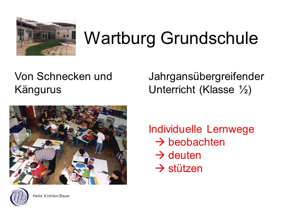 Wartburg Grundschule Von Schnecken und Kängurus