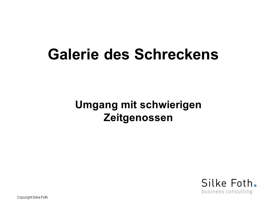 Galerie des Schreckens